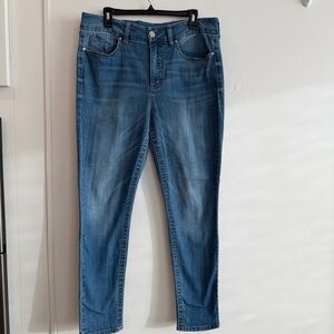 Seven7 Skinny Jeans Women’s Size 14 Blue Stretch Denim